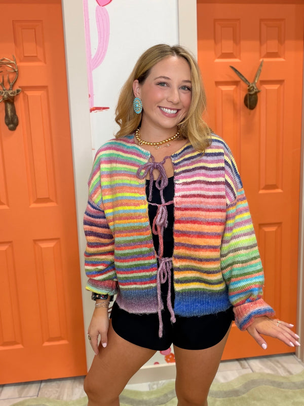 Rainy Knit Cardigan