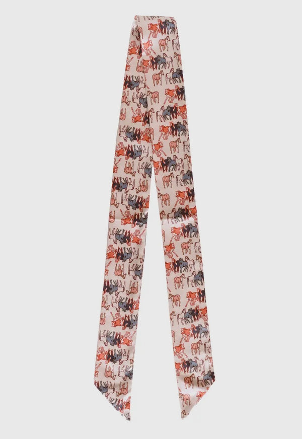 Mustang Meadows Silk Twilly