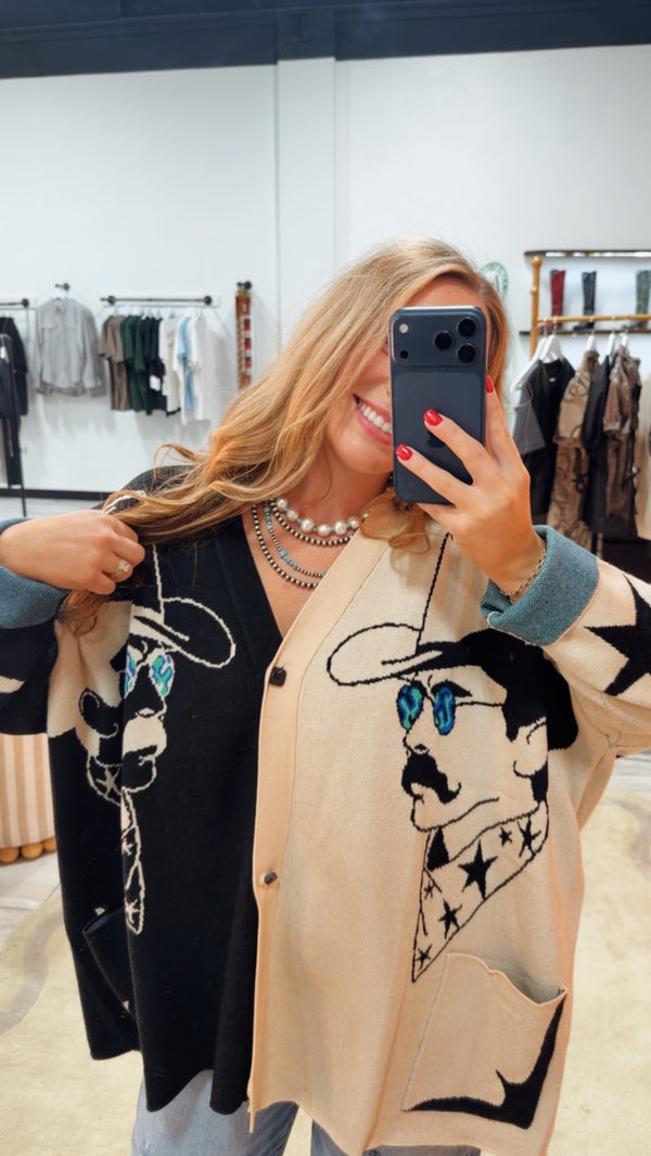 Casanova Boyfriend Cardigan