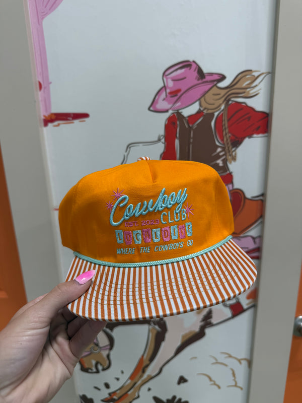 Cowboy Club Trucker Hat