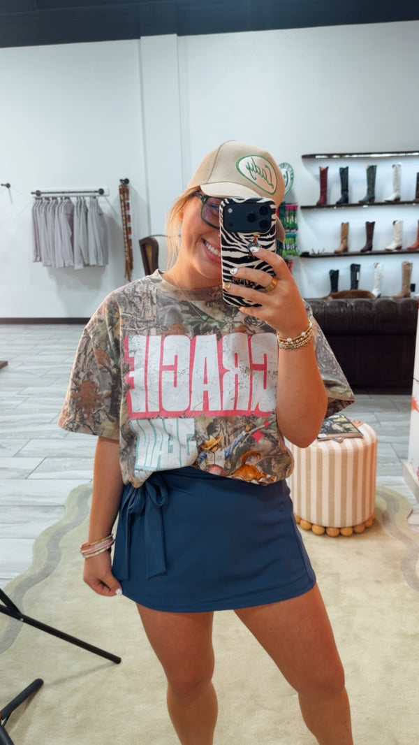 Wrap Skort - Ocean