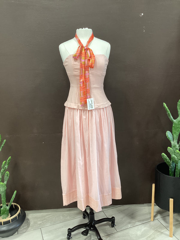 The Emma Dress - Cotton Pink