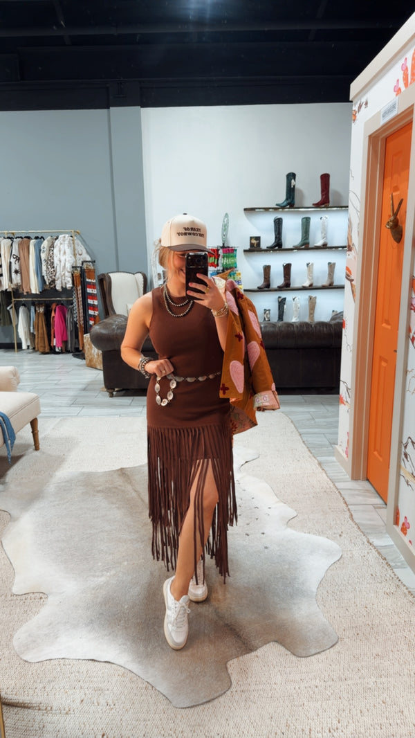 Gracie Fringe Dress