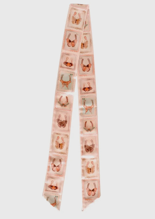 Postal Field Study Silk Twilly