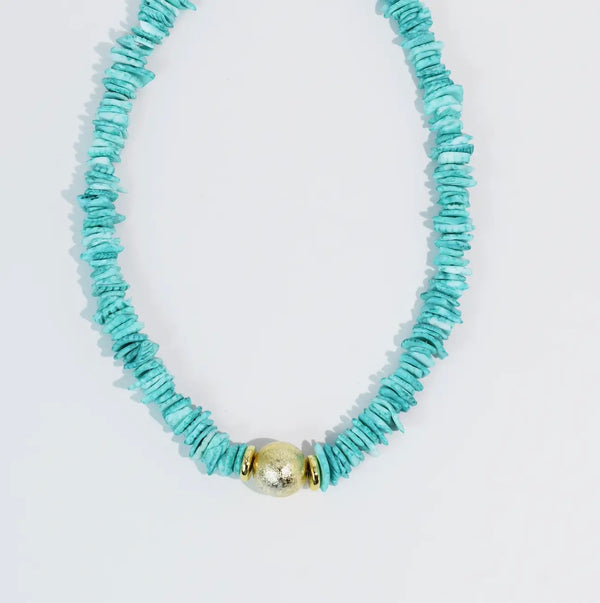 Turquoise Coast Beaded Necklace