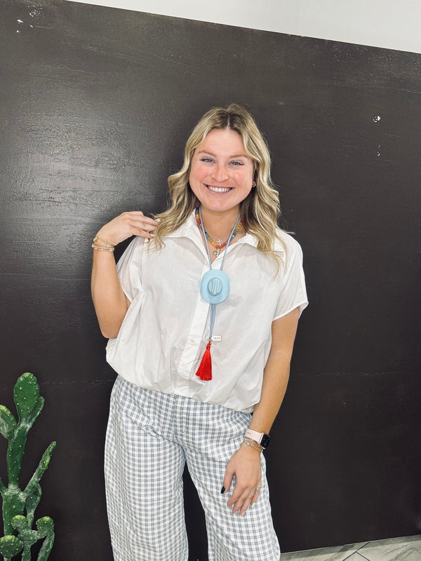 Cloud Nine Blouse - White