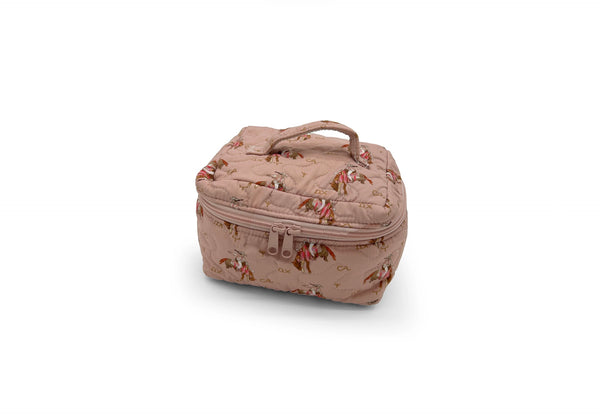 Casey Cowgirl Patchwork Rose Quilted Travel Case