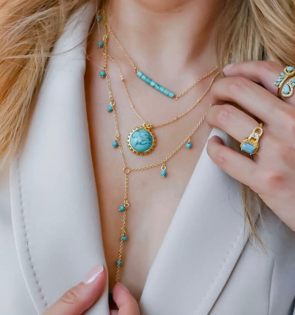 Turquoise Harmony Layered Necklace