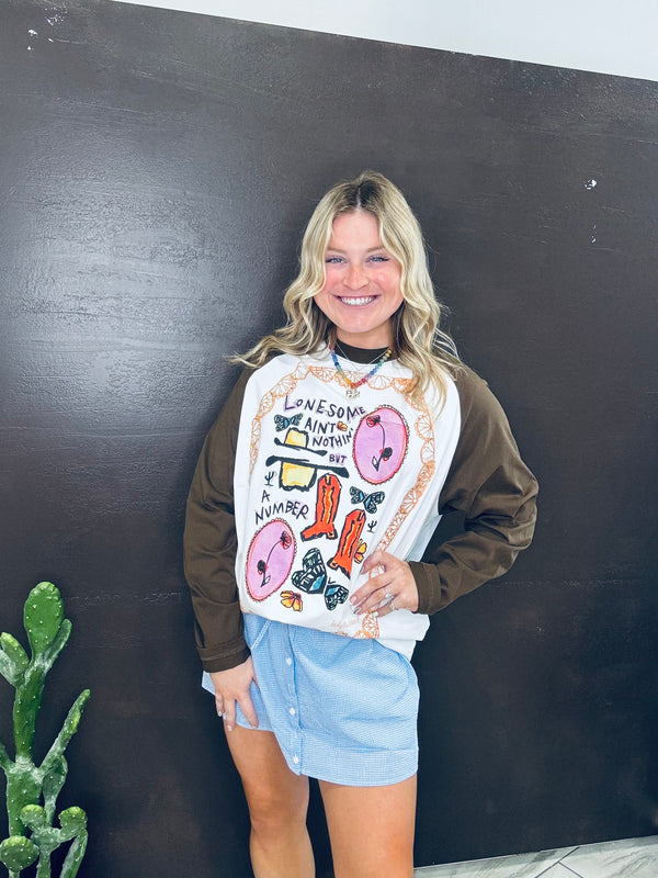 Lonesome Baseball Tee