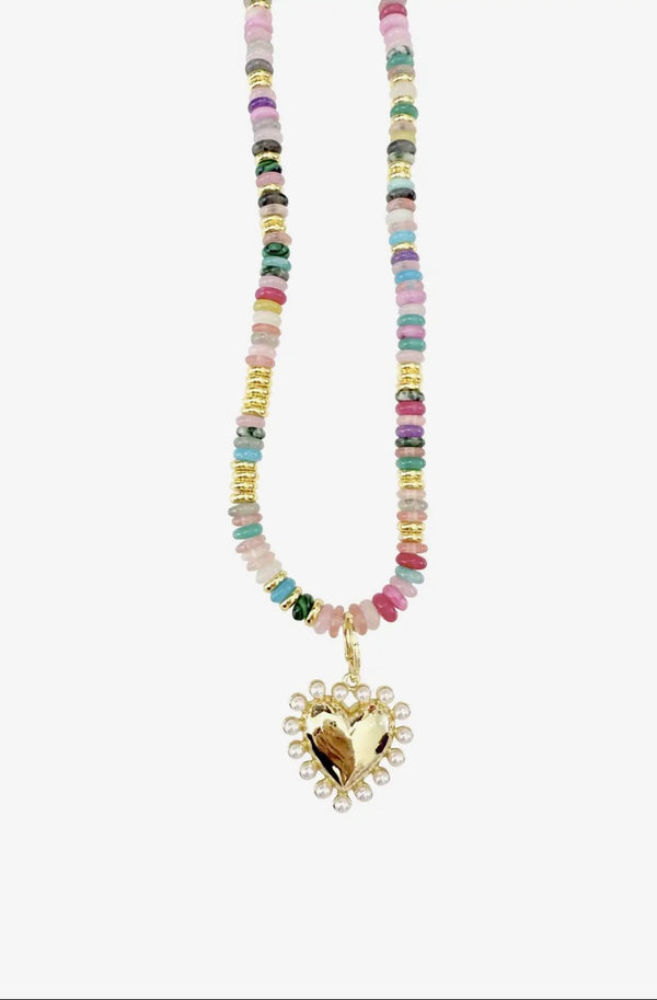 Cleo Rainbow Necklace