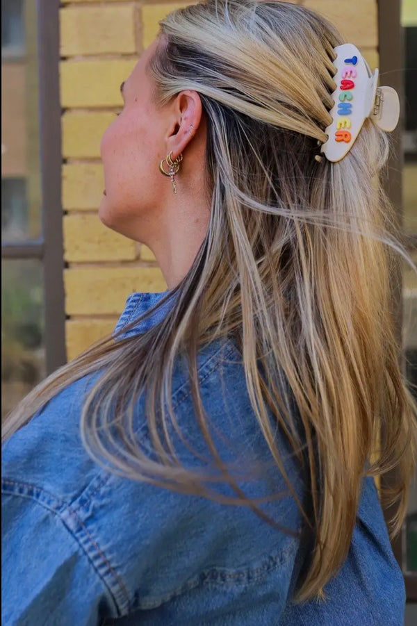 Teacher Midi Claw Clip