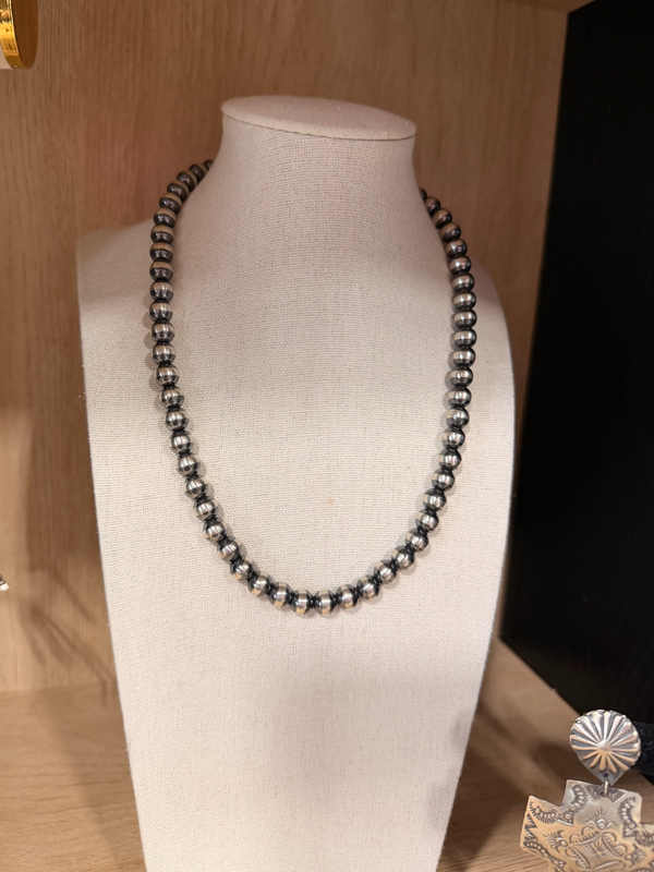 8mm 18” Navajo Pearls