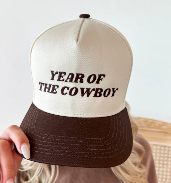 Year of the Cowboy Canva Cap