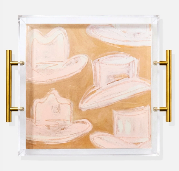 Howdy Cowboy Large Tray