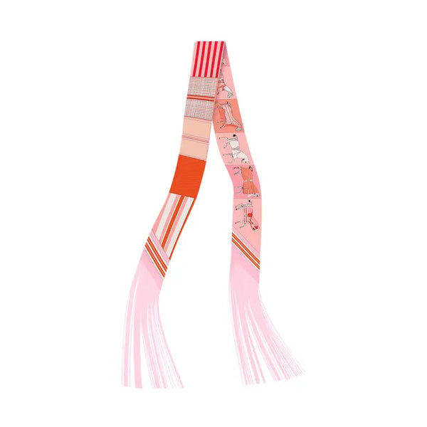 Pink Pony Club Twilly with Fringe